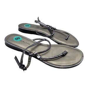 bandolino Sandals Sz 8 Womens bd7depew Gray